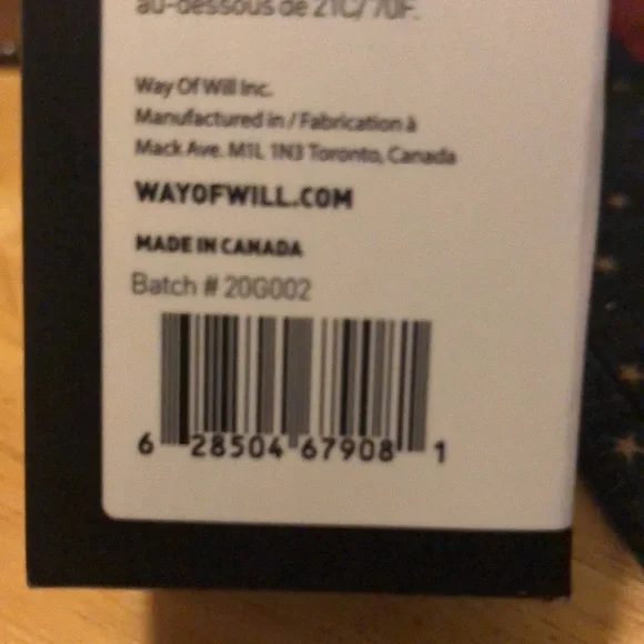 Way of will Post-Training Massage Oil  NIB - Picture 5 of 5